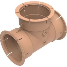 Whale Karavan Menfez T Parça 65 mm Havalandırma Kanal Bağlantısı
