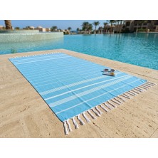 Ludia Ludıa %100 Pamuklu Çok Amaçlı Peştemal 95X190 cm Plaj, Banyo Havlusu