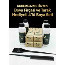 Biomagic 11.00 Fildişi Organik Içerikli Amonyaksız Kalıcı Kokusuz Saç Boyası 4boya 4oksidan Boya Fırçası Boya Tarağı Hediyeli