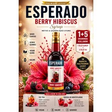 Esperado Berry Hibiskus Şekersiz Meyve Kokteyli Konsantresi 750 ml - 1:5