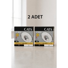 Cata CT-6639 Ipek Cam Spot Dekoratif LED Efektli Kristal Cam Spot (Ampulsüz) 2ADET