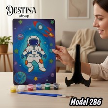Destina Ahşap Mandala Boyama Seti- Ahşap BOYAMA-MODEL286