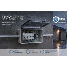 Adal Pano Termoplastik Buat 280X210X74 Şeffaf Kapaklı Dış Mekana Uygun