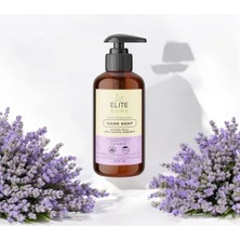 The Elite Home Lavanta Yağlı Kastil Sıvı Sabun 400 ml | Doğal Bitkisel Cilt Temizleyici