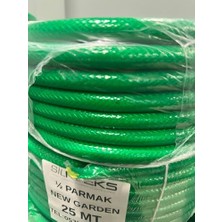 Bahçe Sulama Hortumu Örgülü New Garden 1/2 Parmak Metre Seçiniz Hızlı Teslimat Dışı Yeşil