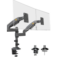 North Bayou Nb H180 Çift Kol 17-35 Inch Amortisörlü 2-9 kg Profosyonel Monitör Standı