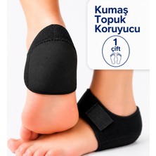 Topuk Ağrıları Çatlağı Tabanlığı Kumaş Topukluk Topuk Ağrısı Topuk Dikeni ve Yorgun Ayak Kumaş Topuk Çorabı Kırmed