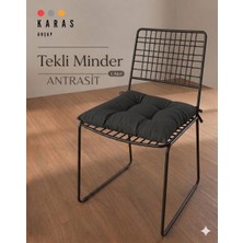 KARAS AHŞAP Tekstil Modern Tekli Sandalye Minderi 1 Adet (40X40 Cm)