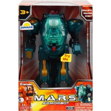 Nessi World M.a.r.s Sesli ve Işıklı Zırhlı Robot
