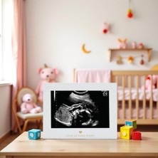 Zenwaya Store Sonogram Resim Çerçevesi Hamilelik Hatırası, Yakında Kız Bebek Veya Erkek Bebek Olacak Cinsiyetsiz Çocuk Odası Dekoru