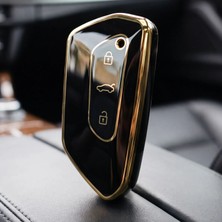 Rem Anahtar Golf8 Caddy Tiguan Leon Formentor Anahtar Kılıfı Nano - Siyah