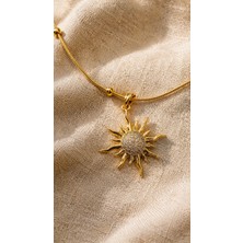 Sun Jewellery Güneş Zirkon Kolye