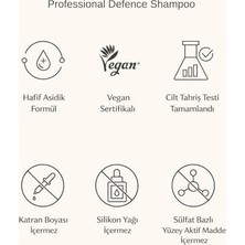 Zenwaya Store Professional Defense Shampoo Yedek Dolum Paketi Onarıcı Güçlendirici Şampuan 500 ml