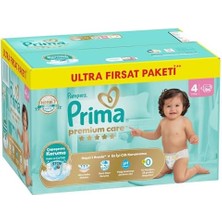 Zenwaya Store Bebek Bezi Premium Care 4 Numara 84 Adet Ultra Fırsat Paketi