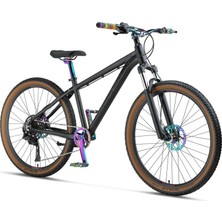 Mosso Raınbow 27 Cues Hd Erkek Dağ Bisikleti 406H 27.5 Jant 9 Vites Mat Black