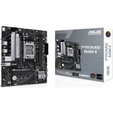 Asus Prıme B650M-R Ddr5 7200MHZ 1xhdmı 2xm.2 Usb3.2 Matx Am5 (Amd Am5 9000/8000/7000 Serileri Ile Uyumlu)