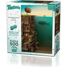 NW NessiWorld 20045 Yer Altında Yaşam 500 Parça Puzzle -Ks Puzzle