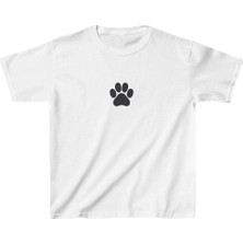 Çocuk Baskılı T-Shirt - Beyaz