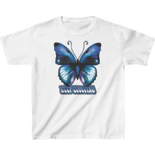 Çocuk Baskılı T-Shirt - Beyaz
