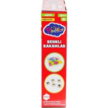 NW NessiWorld ONY-401 Ahşap Renkli Rakamlar 26 Parça -Onyıl Oyuncak