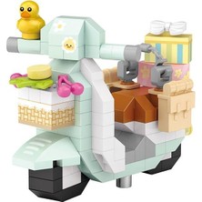 NW NessiWorld LZ8614 Loz Sevimli Motor Blok Seti Mini Poşet