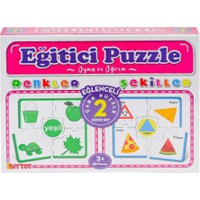 NW NessiWorld 7194 Çark Puzzle Renkler Şekiller -Dıytoy