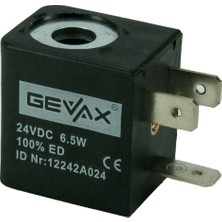 Gevax Valf Bobini Tp6 G24V Dc 6,5W 12242A024