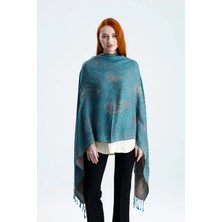 Chale Cashmere Collection Omuz Şalı - Çift Taraflı Dokuma Kaşmir Omuz Şalı