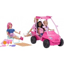 NW NessiWorld JFV68 Plaj Arabası Oyun Seti - Barbie Mysteries: Beach Detectives