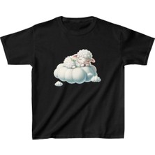 Baskılı T-Shirt - Siyah