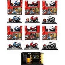 NW NessiWorld 5839 Sun-Myg-Motosiklet 1 12 Bmw Kasklı Figür Pb.3r Ses Işık