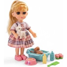 Nessi World VRD10658 Kut Aksesuarlı Tatlı Lina Bebek