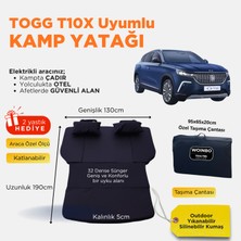Woinbo Togg T10X Uyumlu Araç Kamp Yatağı