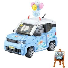 NW NessiWorld LZ-1131 Loz Balon Arabası Mavi 875 Parça Block Oyuncak