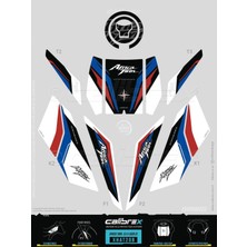 Honda Africa Twin L2-L4 (2020-2024) Tank Pad Seti 11 Parça