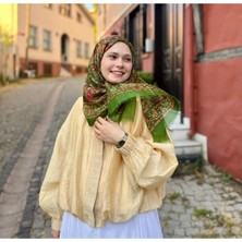 Chale Florya Hint Ipeği Şal & Fular