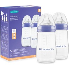 Nessi World Biberon 2'li Natural Wawa Biberon Emziği 240 ml