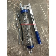 Mrş Mrs Şeffaf Gres Yağ Pompası Yüksek Basınçlı Gres Yağ Basma Pompası 600CC 5pcs
