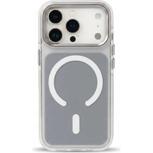 iPhone 17 Pro Uyumlu Magsafe Özellikli Plastik Kutulu Lent Silikon Telefon Kılıfı