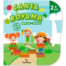 Kuzgun Ticaret Çanta Boyama  Meyveler, Sebzeler