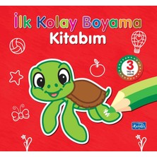 Kuzgun Ticaret Ilk Kolay Boyama Kitabım – 3 Yaş Üzeri