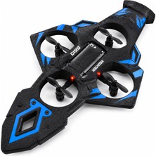 Beemen D199 Uzaktan Kumandalı El Kontrollü Köpük Drone 2.4ghz LED Işıklı 360° Takla Tek Tuş Kalkış Başlangıç Seviyesi Rc Drone