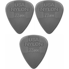 Jim Dunlop 44P.73 Gitar Penası 3 Adet Nylon Standard Light (0,73 Mm.)