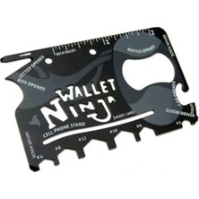 Epilons Ninja Wallet Survival Acil Durum Kiti / Kartı - 18 In 1