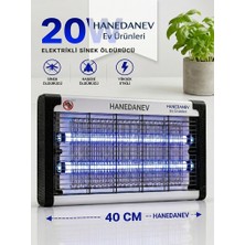 Hanedanev Carboon 20W Elektrikli Sinek Öldürücü – Etkili Koruma, Sessiz ve Hijyenik Sivrisinek Haşere Kovucu