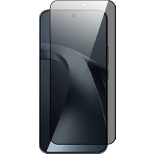 Nanospace Xiaomi 17T Ile Uyumlu Glass Privacy Antistatik Temperli Cam Ekran Koruyucu