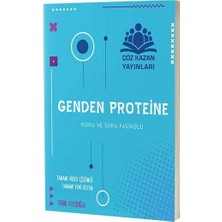 Akm Kitap Ayt Genden Proteine Biyoloji Konu Anlatım Çöz Kazan Yayınları