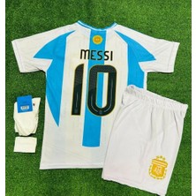 Candy Cup Lionel Messi Arjantin Milli Takım Çocuk Forması Yeni Sezon 4'lü Set