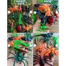 Oyuncak Sahili Sürüngen Hayvanlar 9lu Korku Şaka Yapma Peygamber Devesi Çekirge Örümcek Tarantula Trex Yusufcuk