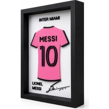 Reborn 3D Lionel Messi Inter Miami Forma Çerçevesi